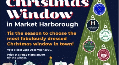 Vote for the Best Christmas Window in Market Harborough