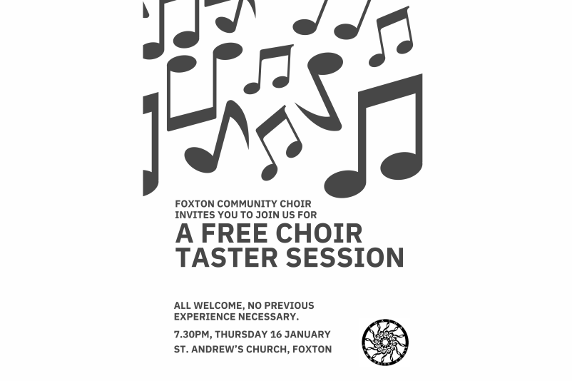 Foxton Community Choir Free Choir Taster