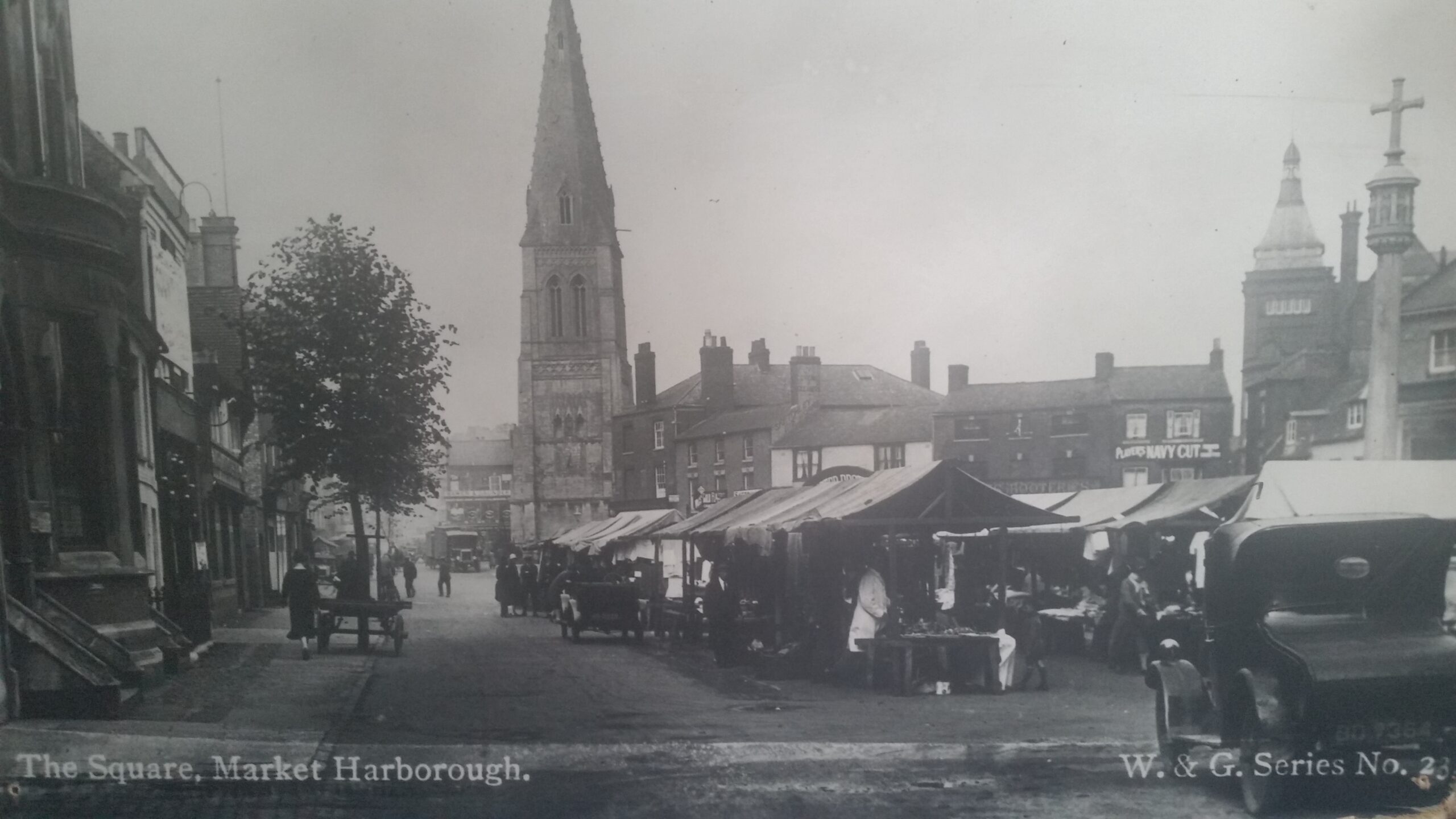 Old images of Market Harborough Sqaure