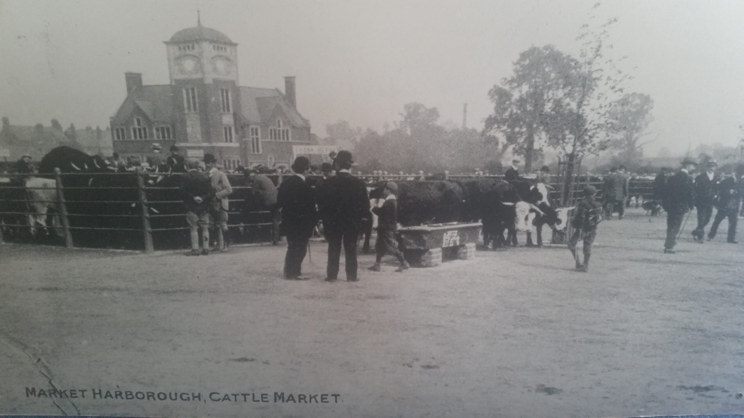 The old cattle market in Market Harborogh