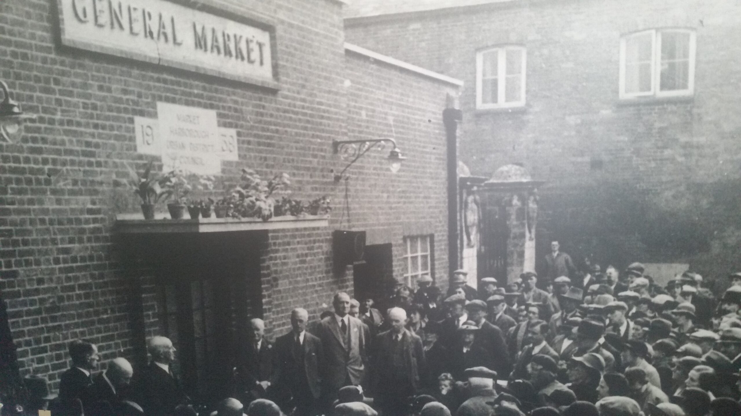 The old general market in Market Harborough